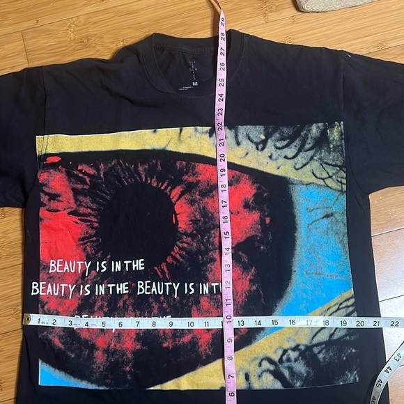 Travis Scott Eye Long Sleeve Astroworld FW19 Tee Shirt medium - Picture 6 of 8